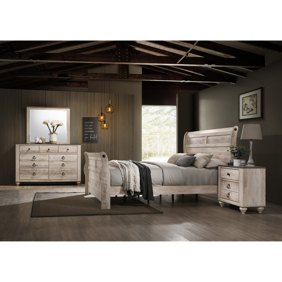 4 Pcs Modern King Size Imerland Bedroom Set