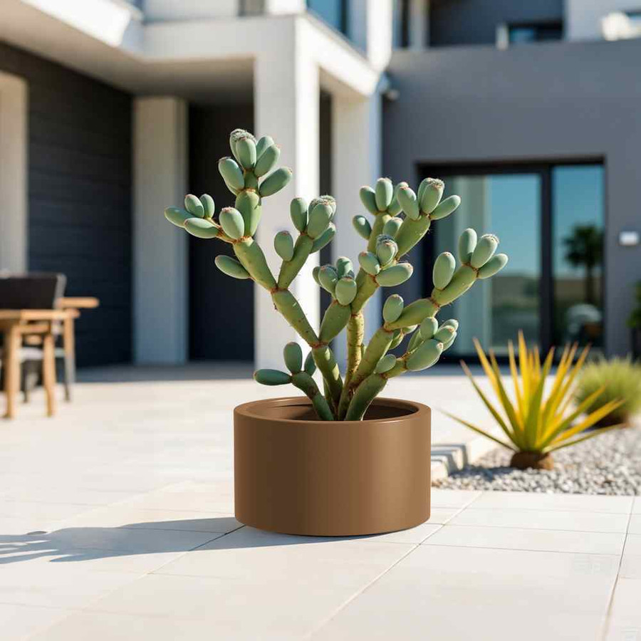 Heavy Duty Pre-Rusted Metal Planter 