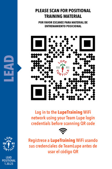 Positional Poster BOH Lead