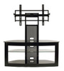 TV Stand with Mount for 35"-85" Flat Panel TV Black