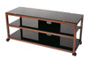 TV Stand /TV Cart with 2 AV Shelves for up to 55" Flat Panel TV