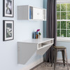 Designer Floating Hutch White