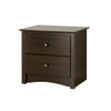 Fremont 2-Drawer Nightstand, Espresso