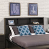 District Double/Queen Headboard, Washed Black