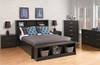 District Double/Queen Headboard, Washed Black