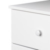 Astrid 6-Drawer Tall Chest, White                              