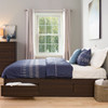 King Mate's Platform Storage Bed with 6 Drawers, Espresso King Mate's Platform Storage Bed with 6 Drawers, Espresso