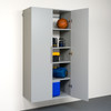 HangUps 36" Large Storage Cabinet, Light Gray
