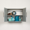 HangUps 30" Upper Storage Cabinet, Light Gray