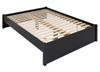 Queen Select 4-Post Platform Bed, Black