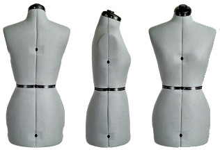 Family DRESSFORM FN-P Family Petite Adjustable Mannequin Dress Form Grey Family DRESSFORM FN-P Family Petite Adjustable Mannequin Dress Form Grey