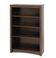 4-shelf Bookcase, Espresso