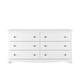 Sonoma 6-Drawer Dresser, White