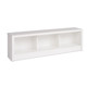 Calla Storage Bench, White