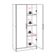 Elite 32" Storage Cabinet, White