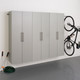HangUps 90" Storage Cabinet Set D - 3pc, Light Gray