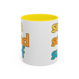 Beach SUN SAND SURF Accent Coffee Mug 11oz