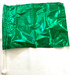 Flag Shaft Light Weight White Ball Metallic Green Flag