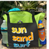 Surf Ghetto Beach Tote Bag Salt and Lime