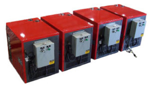 High pressure refrigerated air dryers for rig tensioning on offshore oil platforms