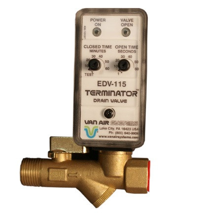 Edv-115 Solenoid Electric Automatic Drain Valve | Avp, Inc.