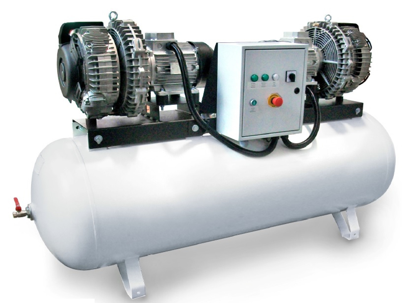 Pc5x2 500 Panther Oil Free Mini Air Compressor 130 Gallon Tank 55 Cfm 8 240 460v 3phase Avp Inc