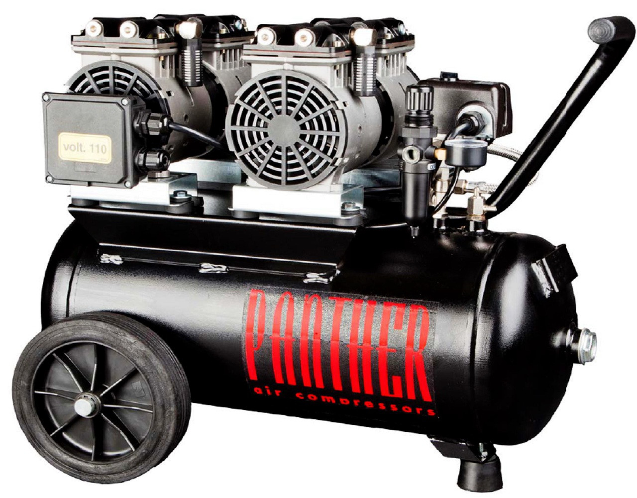 Panther Silent Mini Air Compressor, 13 Gallon Tank