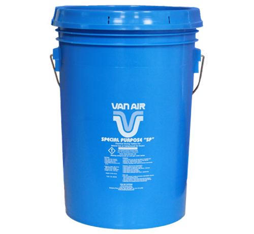 VAN AIR SP DESICCANT 45LB PAIL, 33-0328, Calcium Chloride Desiccant,  Compressed Air Desiccant, Natural Gas Desiccant