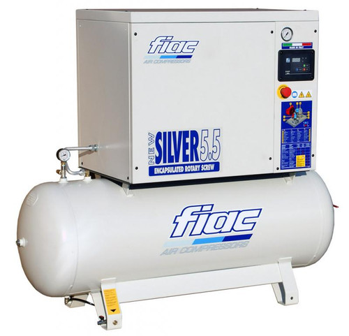 FIAC Silver 5.5/300 Rotary Screw Air Compressor Sold by AVP in Tomball, Texas. 