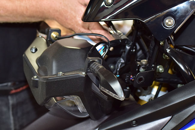 Heated Grips Installation Image