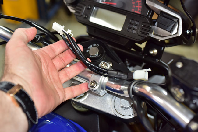 Heated Grips Installation Image