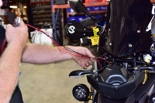 Heated Grips Installation Image