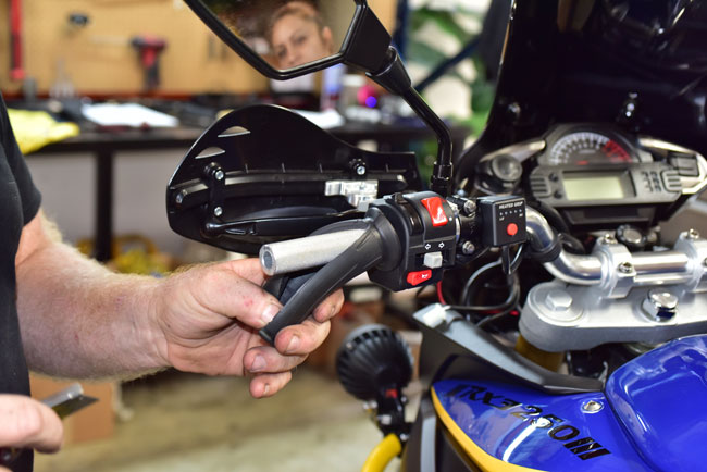 Heated Grips Installation Image