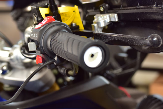 Heated Grips Installation Image