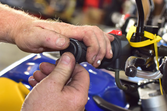 Heated Grips Installation Image