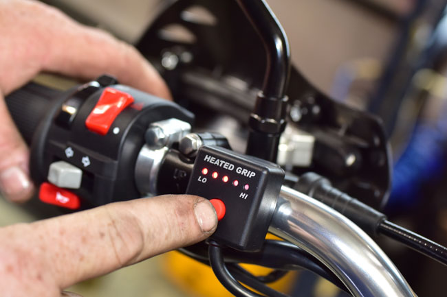 Heated Grips Installation Image