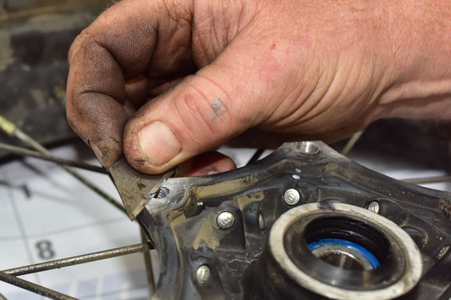 RX3 High Performance Front Brake Kit Installation Image