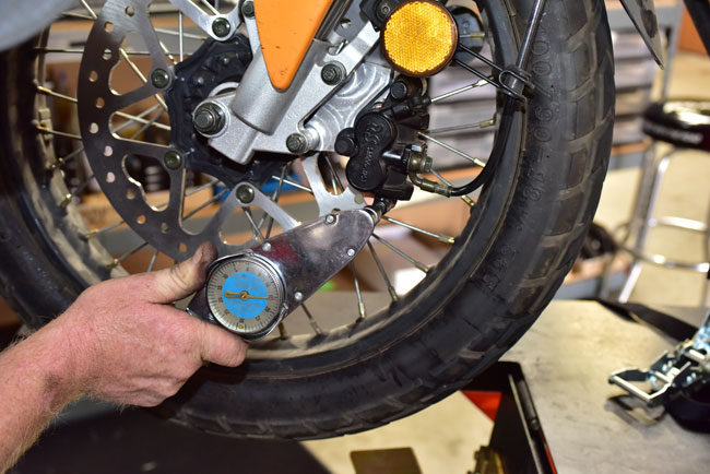 RX3 High Performance Front Brake Kit Installation Image