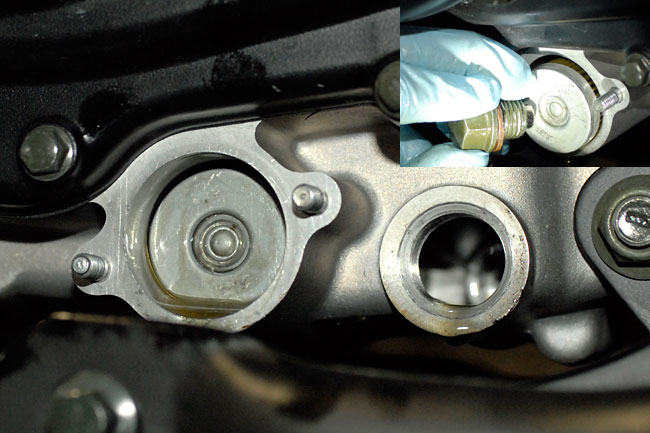 RX3 Cyclone Oil Change Image