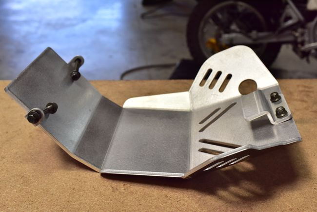 Cylone Skid Plate Installation Image