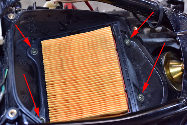 TT250 Air Filter Replacement Image