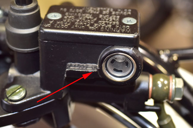 TT250 Brake Maintenance Image