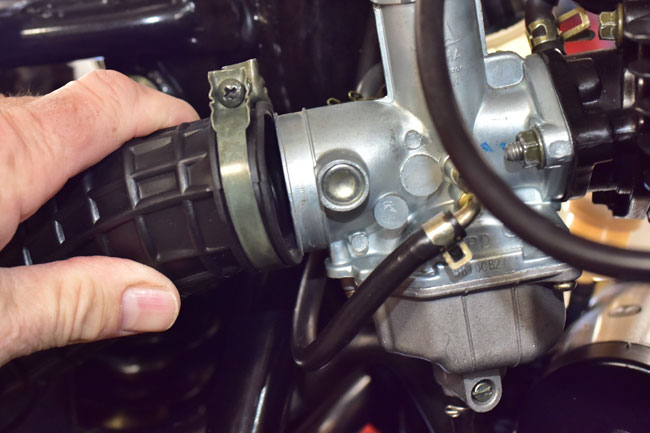 TT250 Carburetor Maintenance Image