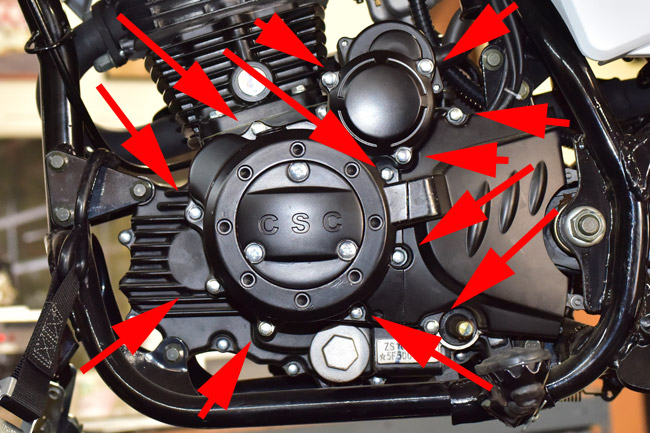 TT250 Charging System Maintenance Tutorial Image