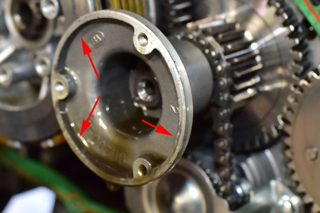 TT250 Clutch Replacement Image