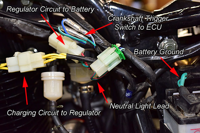 TT250 Electrical System Tutorial Image