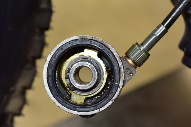 TT250 Front Wheel Removal and Installation