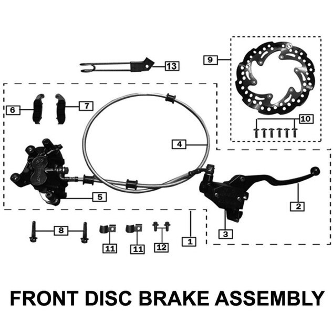 Brakes, Front, 2015-2017