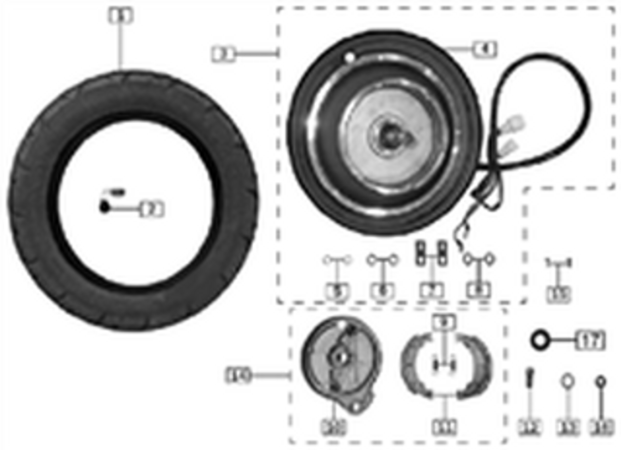 Electrical Machinery/Rear Wheel