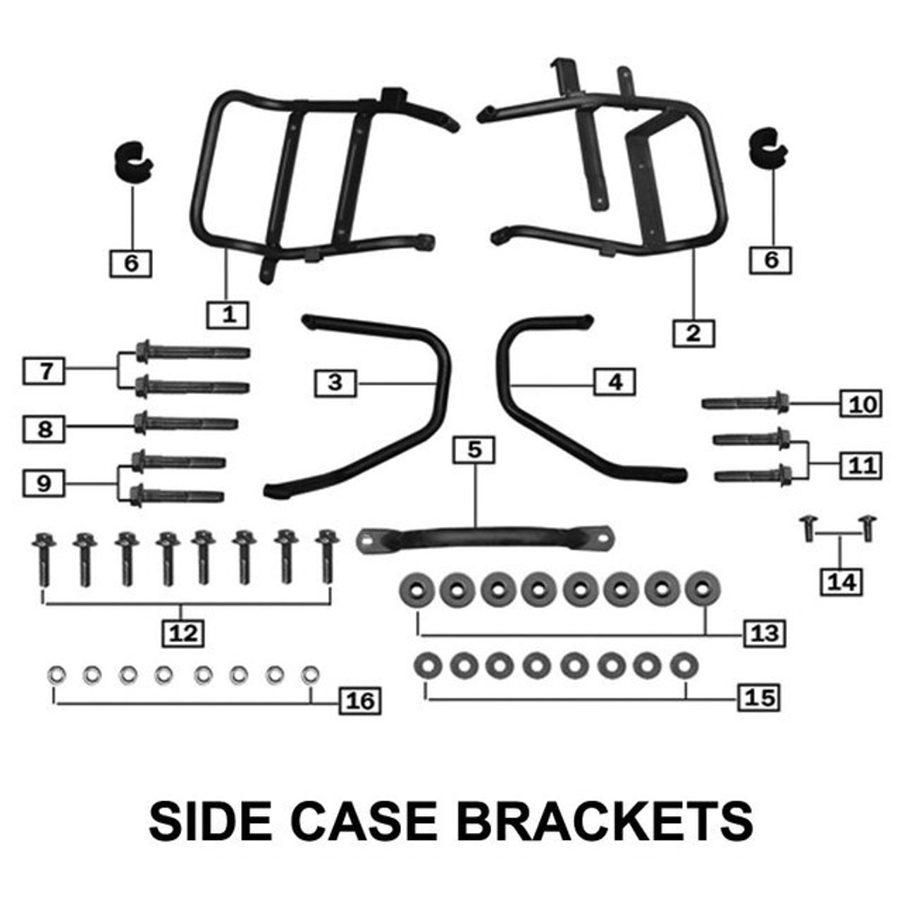 Brackets, Side Box